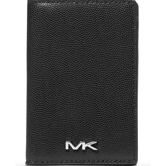 RETAIL $98 MICHAEL KORS Men's Folding Card Case*Leather*Brand-New w/tags - Picture 1 of 2